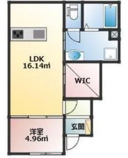 minato terrace飾磨【101号室】の間取り
