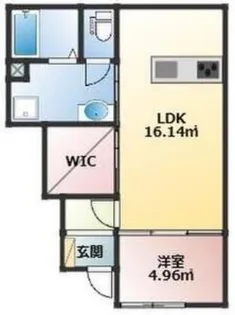 MINATO TERRACE飾磨【103号室】の間取り