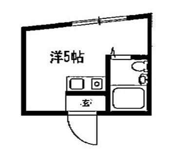 カーサ西飾磨【3階】の間取り