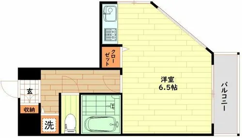 リーガル北梅田【10階】の間取り