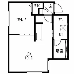 GRACE豊平【3階】の間取り
