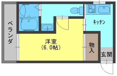 サン上島【4階】の間取り