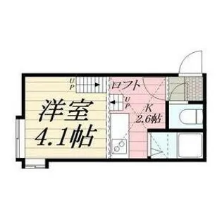 PLAZA IN 北32 A棟【205号室】の間取り