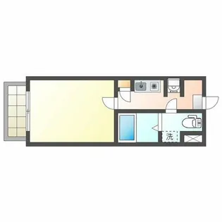 カーサ王塚台【2階】の間取り