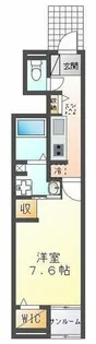 1Kの間取り画像