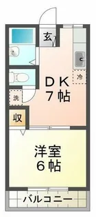 アンシャンテ【2階】の間取り