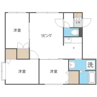 ヴェルコート【4階】の間取り
