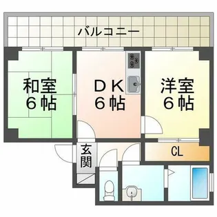 シェルハウス【3階】の間取り