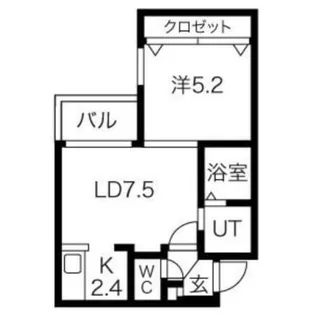 Parente N18【4階】の間取り