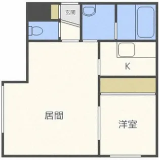 アーバンテラスN37【3階】の間取り