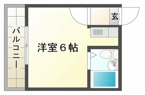 リッツ川原【3階】の間取り