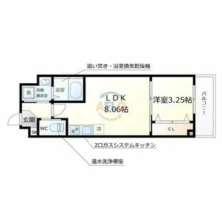 Nu岸里駅前【1階】の間取り