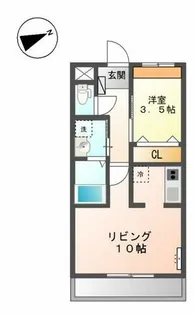 グランヒルズ【1階】の間取り