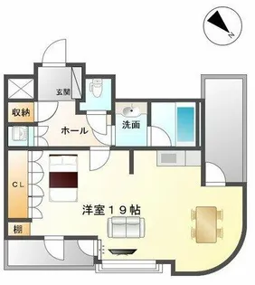 千種タワーヒルズ【3階】の間取り