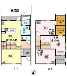 コージィコート【2階】の間取り