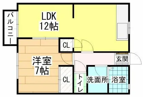 カンパーニュ【1階】の間取り