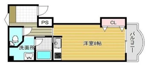 ハローハイツ【301号室】の間取り