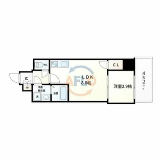 GARDENIA城北公園【6階】の間取り