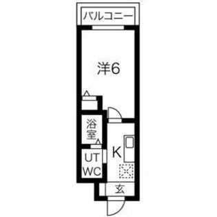 TST稲野駅前【3階】の間取り