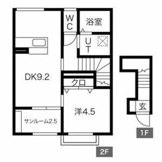 オーパス3【00202号室】の間取り