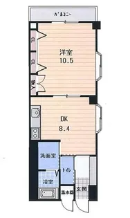 リッチ・キャッスルⅠ【4階】の間取り