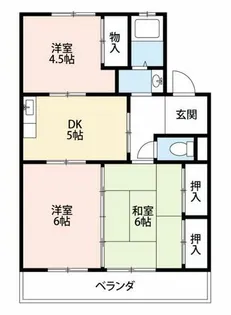 湫マンション【203号室】の間取り