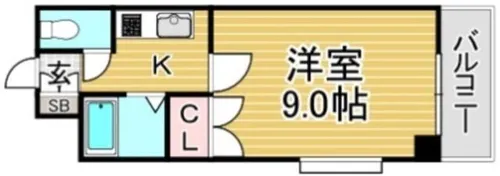 福岡県春日市春日原北町2丁目【マンション】の間取り