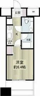 レジディア久屋大通【2階】の間取り