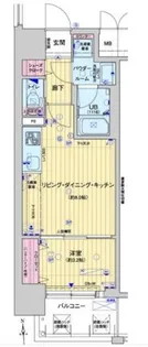 レオンコンフォート本町東Ⅱ【3階】の間取り