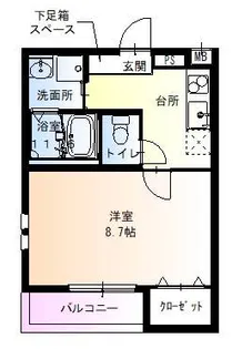 大阪府大阪市平野区長吉川辺2丁目【アパート】の間取り