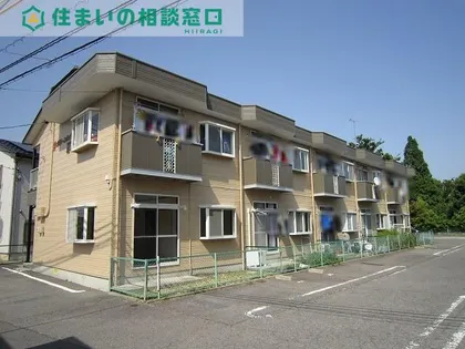 愛知県西尾市今川町仲屋敷【アパート】の外観