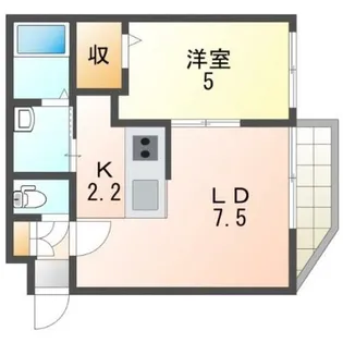 プレミアシティ美園【1階】の間取り