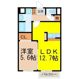 アーバン【1階】の間取り