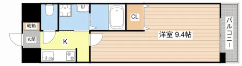 ブエナビスタ南草津【2階】の間取り