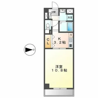 音羽壱番館SAKAE【6階】の間取り