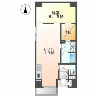 パークレジデンス丸の内駅前【7階】の間取り