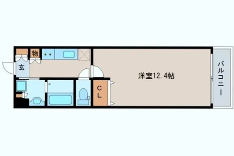 KAISEI新神戸【3階】の間取り