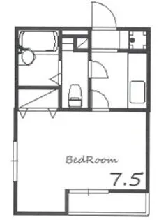 ジュネス白国【2階】の間取り