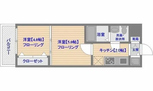 No.51 PROJECT2100日赤通り【11階】の間取り