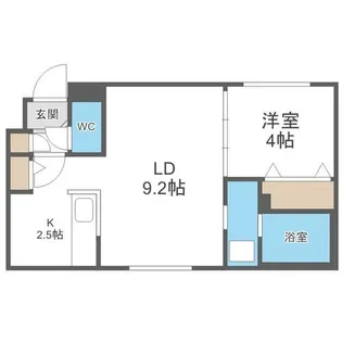 パークレジデンス円山北【5階】の間取り