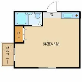 メゾンフォンタル【3階】の間取り