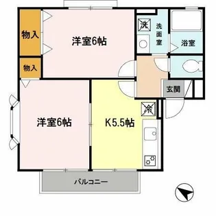 アークA棟【1階】の間取り