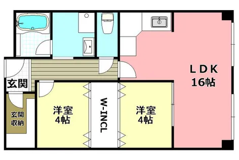 ハイグレード春日【3階】の間取り