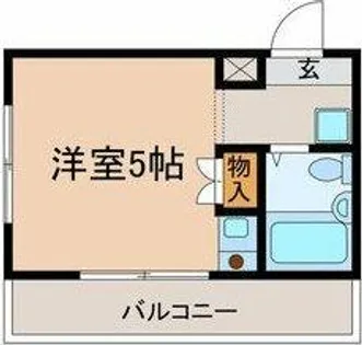 ナカハラビル【5階】の間取り