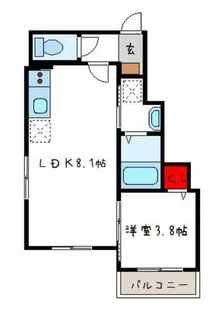 ジャカルタ519【3階】の間取り