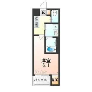 H-maison森ノ宮Ⅰ【1階】の間取り