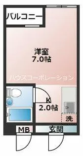 兵庫県尼崎市東塚口町1丁目【マンション】の間取り