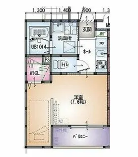 ダイショウハイツ明石【3階】の間取り