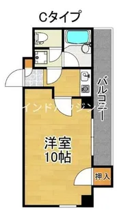 コスモレジデンス住之江【7階】の間取り