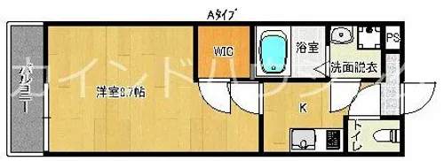 フジパレス杉本町Ⅲ番館【1階】の間取り
